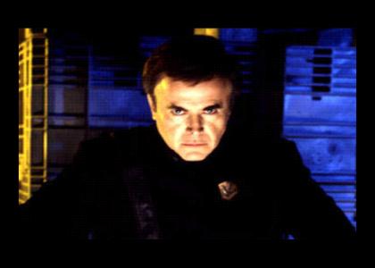 Bester from Babylon 5 stares into your soul