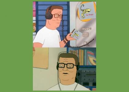 Hank Hill listens to The Shaggs