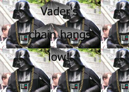 Darth Vader's chain hangs low