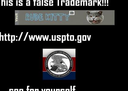 Rude Kitty tells lies!!!