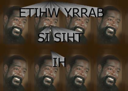 This Barry White site is safe for work because you can't tell what he's saying