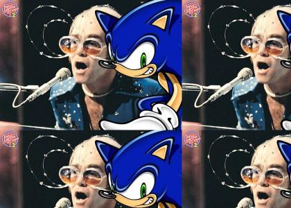 Sonic with Elton John advice