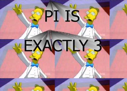 Pi Is Exactly Three