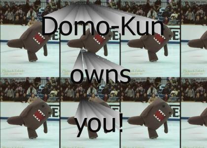 Domo-Kun on ice