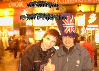Join The Gay Club!
