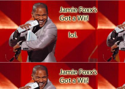 Jamie Foxx Has a Wii (Yet another one...)