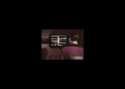 Riker views Picards Dream log