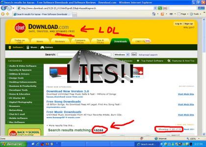 download.com LIES!!!