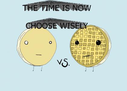 waffle vs pancake