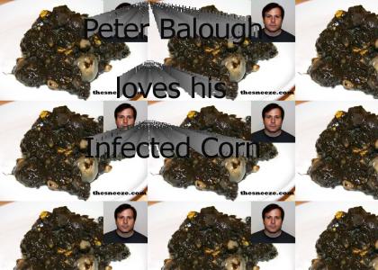 Peter lovese his infected corn