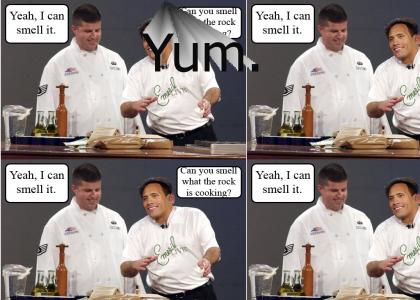 Cooking with The Rock