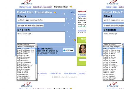 Black to English Translator