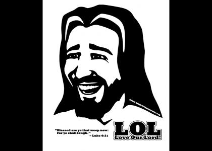 Jesus gets a poster, LOL!