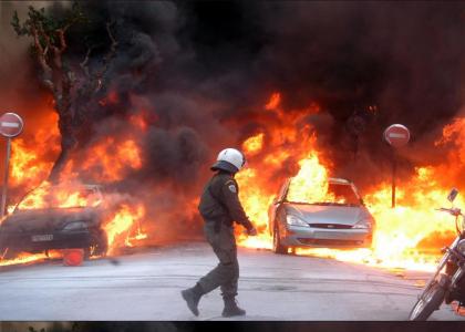 Greece is on Fire
