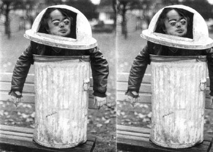 BRIAN IS IN YOUR GARBAGE CAN!