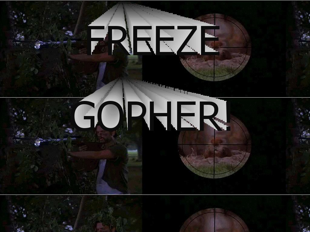 freezegopher