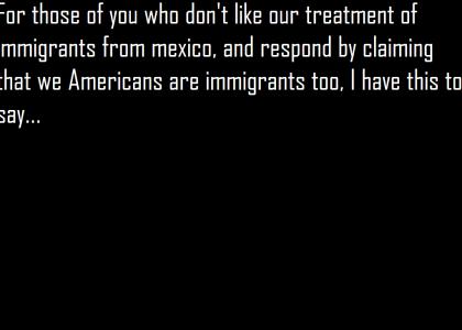 Immigrant Rant