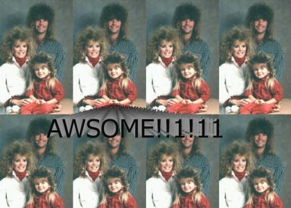 ROCK OUT MULLET FAMILY!