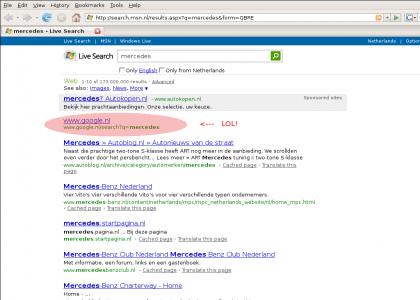 MSN fails to Google