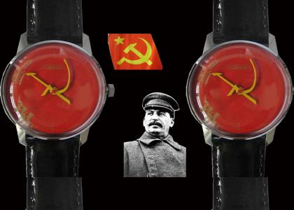 Omg Secret Communist Wrist Watch!(tupdate)