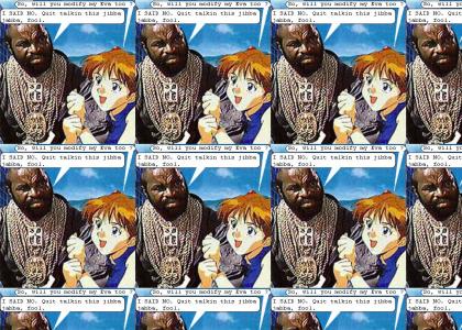 Evangelion: Mr. T helps Asuka!