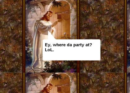 Jesus likes to party