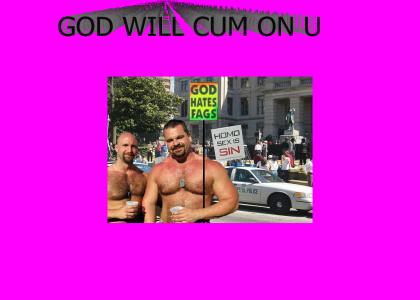 Me and my Boyfriend at the anti-gay rally