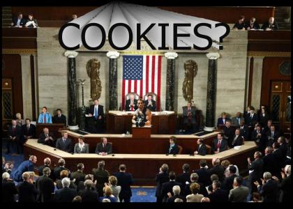 Arnold Schwarzenegger Addresses Congress Cookies