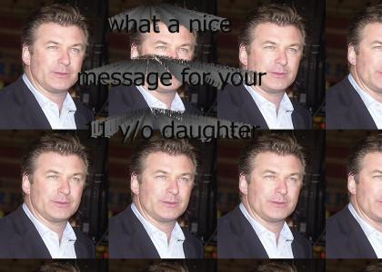 Alec Baldwin calls his daughter