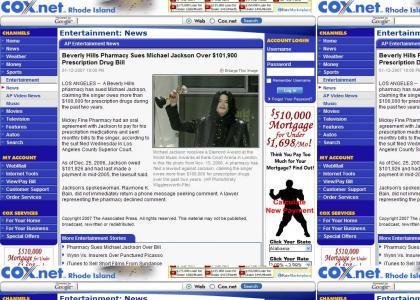 Michael Jackson get sued , surprise!