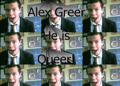 Alex Greer, he is queer