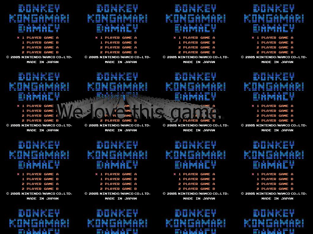 donkeykongamaridamacy
