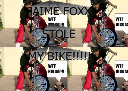 jaime foxx stole my bike