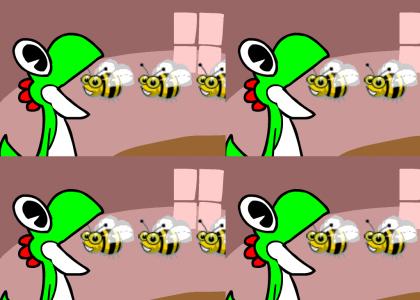 Yoshi Eats Bumblebees