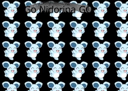 Nidorina spins