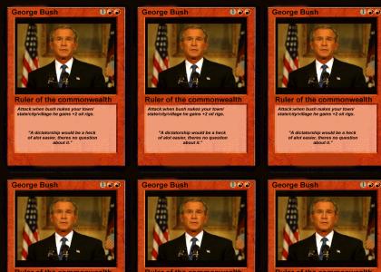 bush in card form