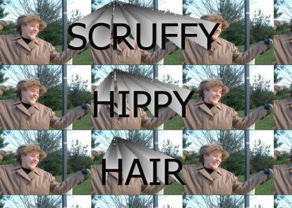 scruffy hippy hair, plus tetris