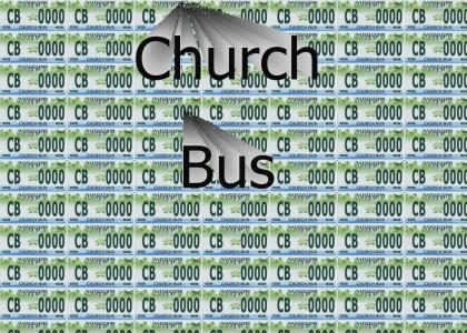 Church Bus On The Move
