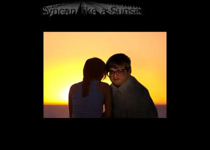Syncan Likes a Sunset