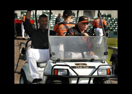 Buck Showalter rollin'