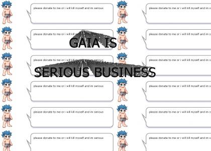 Gaia online is Serious Business!