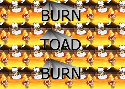 Burn Toad! BURN!