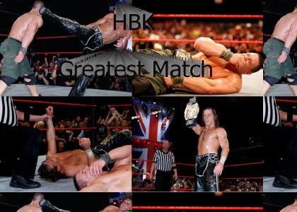 Greatest Match Ever.