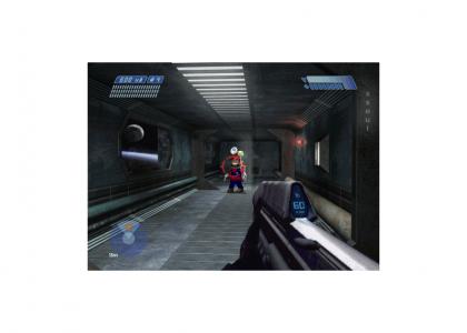 Mario in Halo