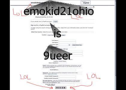 emokid21ohio is 9ueer