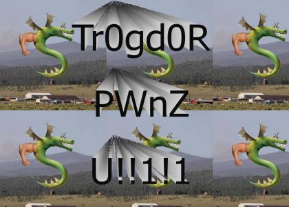 Trogdor Scares the Villagers