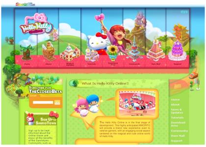 Hello Kitty Online Beta! Sign up Now!