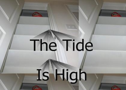 The tide is high