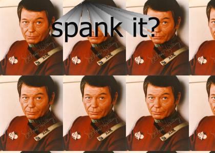 spank it?