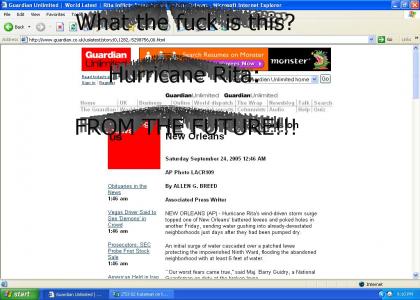 NEWS FROM THE FUTURE - Hurricane Rita Edition